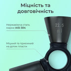 Джигер тристоронній 1/2 × 3/4 × 1 oz чорний
