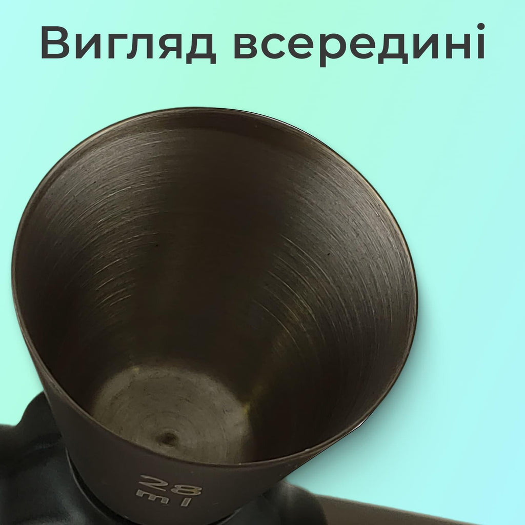 Джигер тристоронній 1/2 × 3/4 × 1 oz чорний