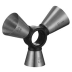 Джигер тристоронній 1/2 × 3/4 × 1 oz сріблястий