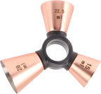 Джигер тристоронній 1/2 × 3/4 × 1 oz мідний