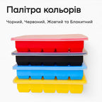 Форма для льда 15 кубиков 3,3 см желтая