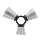 Джигер тристоронній 1/2 × 3/4 × 1 oz сріблястий