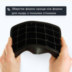 Форма для льоду 24 комірки 3,2 × 2,7 см чорна