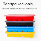 Форма для льда 15 кубиков 3,3 см черная