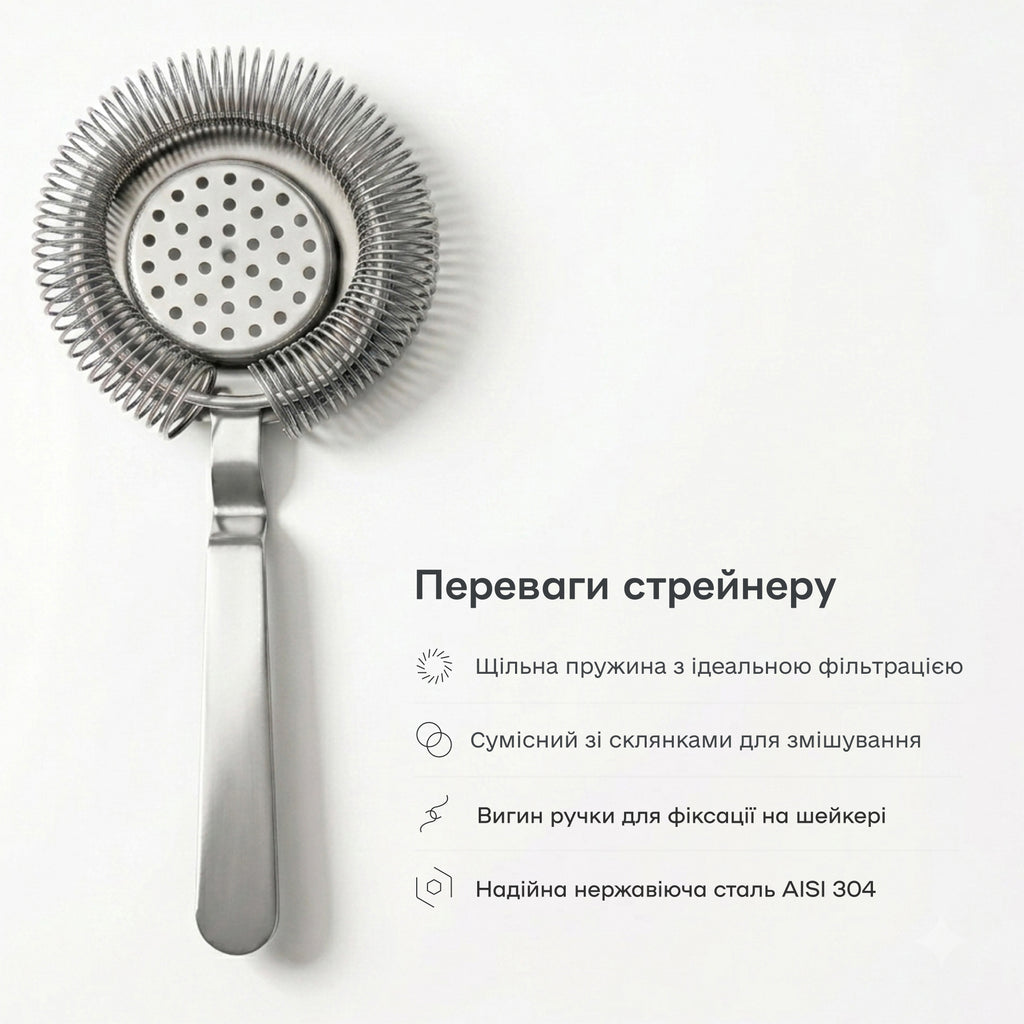 Стрейнер хоторн сріблястий