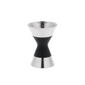 Джигер 1 × 1 1/2 oz сріблястий з антиковзною ручкою