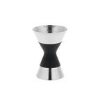 Джигер 1 × 1 1/2 oz сріблястий з антиковзною ручкою